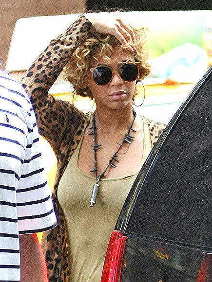Queen B Wearing Her Protest to the War in Congo Photo courtesy of People Style Watch 